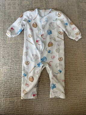 Baby Club Chic Baseball Onsie